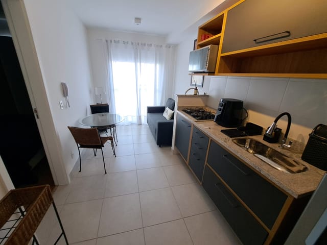 Apartamento com 38m² 1 quarto e 1 banheiro, para alugar, no bairro Jardim da Glória em São Paulo