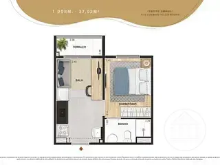 Apartamento, 2 quartos, 37 m² - Foto 24