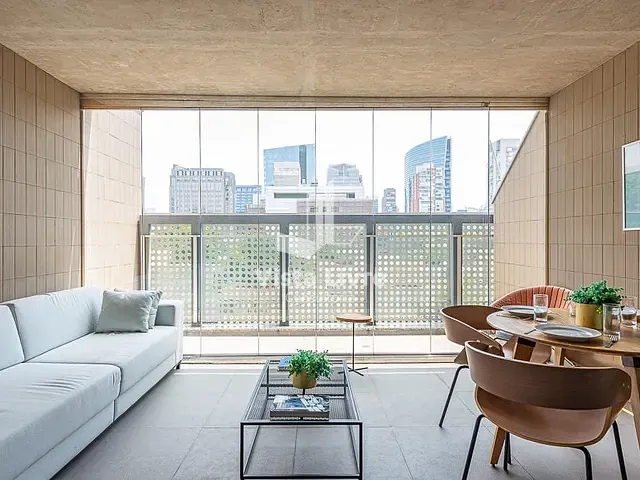 Apartamento com 45m² 1 quarto e 1 banheiro, à venda, no bairro Vila Nova Conceição em São Paulo