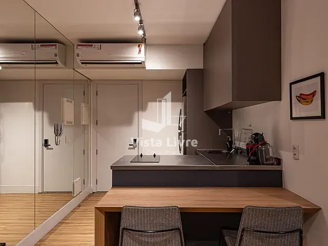 Apartamento com 45m² 1 quarto e 1 banheiro, à venda, no bairro Vila Nova Conceição em São Paulo