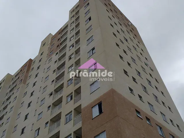 Apartamento com 56m² 2 quartos e 1 banheiro, para alugar, no bairro Parque Residencial Flamboyant em São José dos Campos