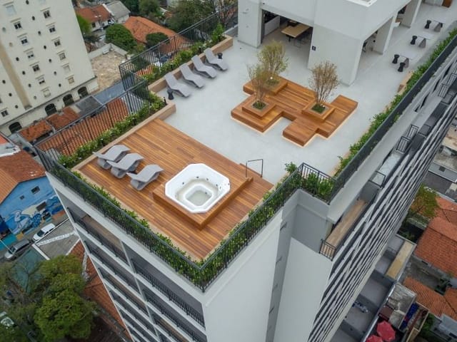 Apartamento com 24m² 1 quarto e 1 banheiro, para alugar, no bairro Perdizes em São Paulo