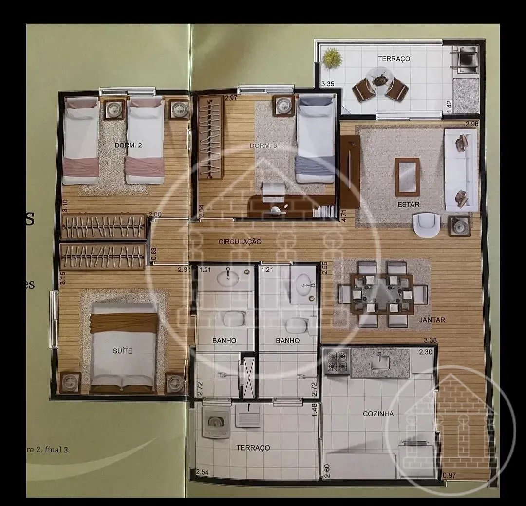 Apartamento, 3 quartos, 75 m² - Foto 28