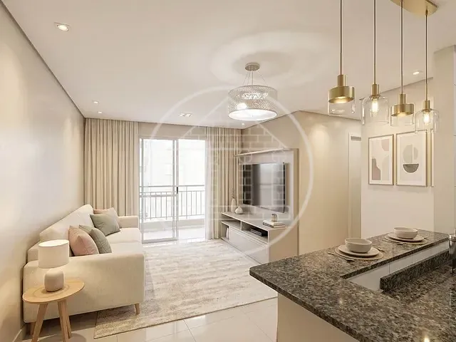 Apartamento com 75m² 3 quartos e 2 banheiros, à venda, no bairro Campininha em São Paulo