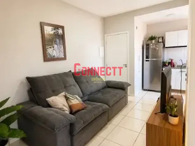 Apartamento com 49m² 2 quartos e 1 banheiro, à venda, no bairro Jardim Manoel Penna em Ribeirão Preto