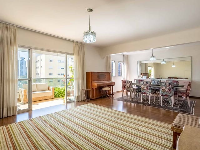 Foto do Apartamento - Apartamento à venda no prestigioso bairro de Indianópolis, localizado na cidade de São Paulo. | Vista Livre