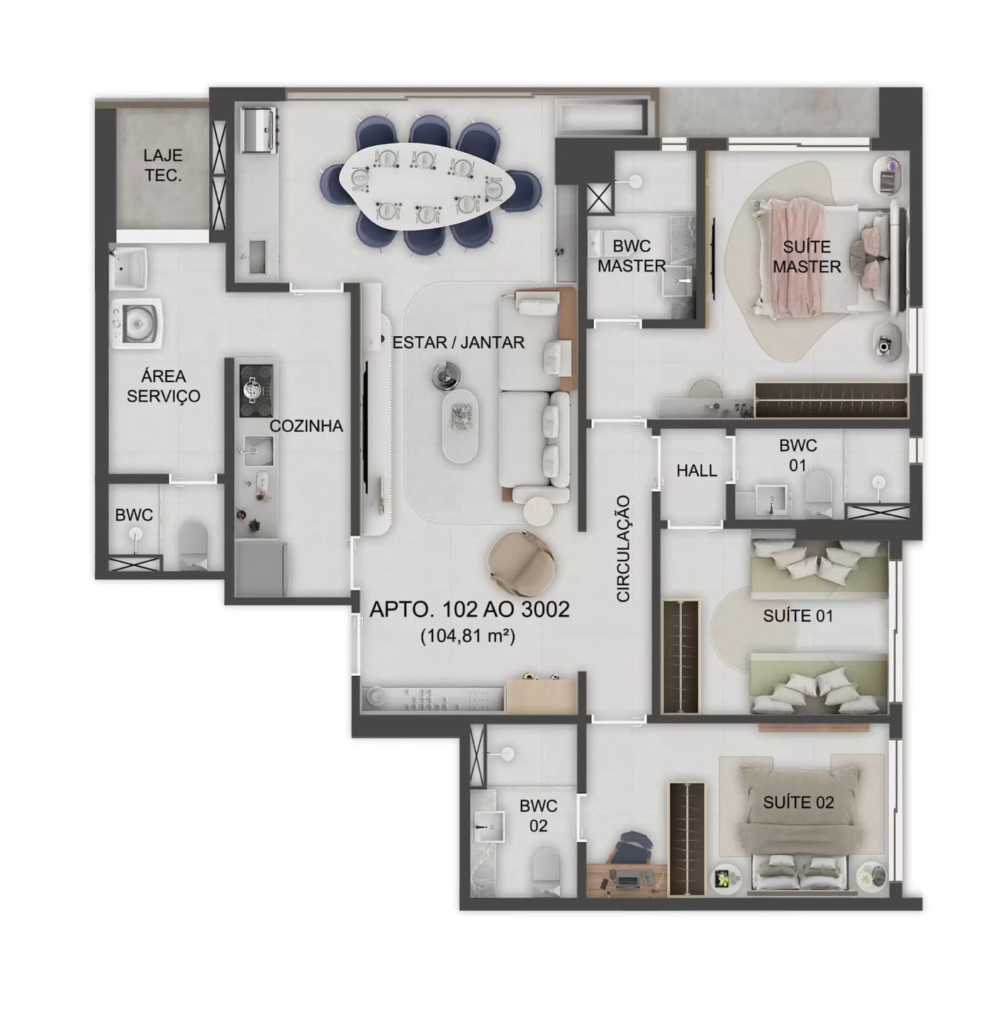 Apartamento, 3 quartos, 106 m² - Foto 25