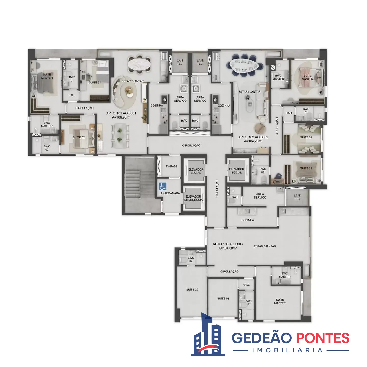 Apartamento, 3 quartos, 106 m² - Foto 20