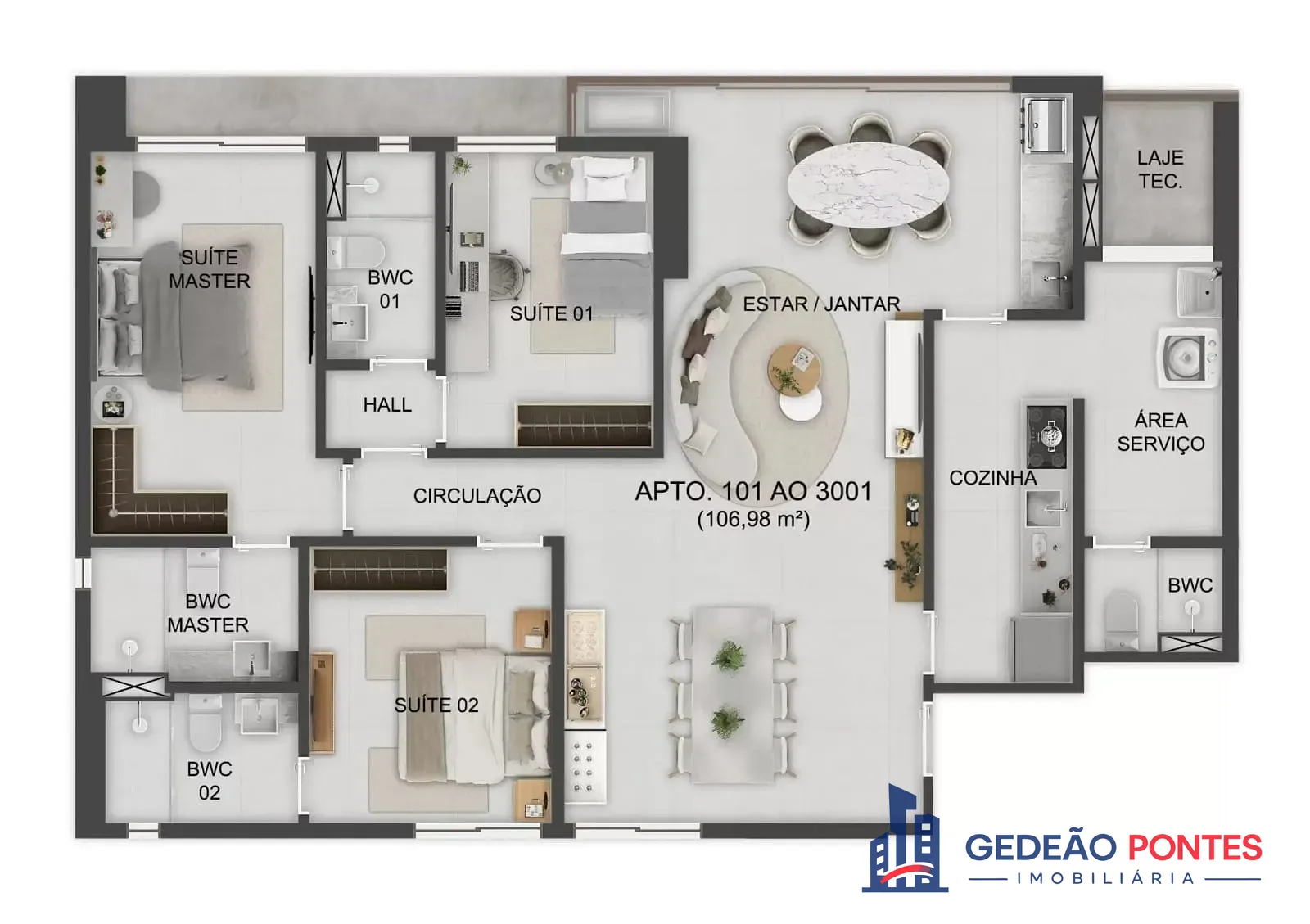 Apartamento, 3 quartos, 106 m² - Foto 24