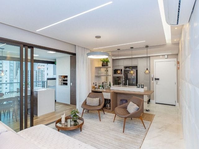 Foto do Apartamento - Apartamento à venda 2 Quartos, 2 Suites, 2 Vagas, 100M², Campo Belo, São Paulo - SP | Lares e Andares Imóveis