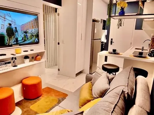 Apartamento 1 quarto e 1 banheiro, à venda, no bairro Centro em Curitiba