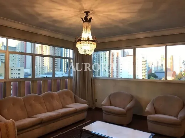 Apartamento com 352m² 5 quartos e 5 banheiros, à venda, no bairro Centro em Londrina