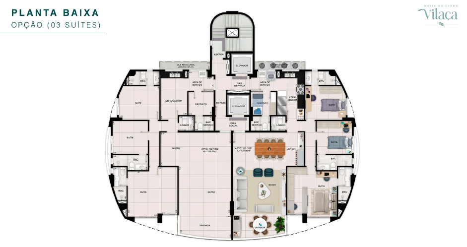 Apartamento, 4 quartos, 130 m² - Foto 11