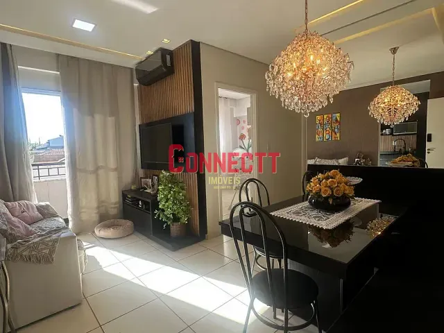 Apartamento com 52m² 2 quartos e 1 banheiro, à venda, no bairro Jardim Manoel Penna em Ribeirão Preto