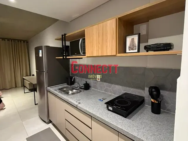 Apartamento com 38m² 1 quarto e 1 banheiro, para alugar, no bairro Vila Monte Alegre em Ribeirão Preto