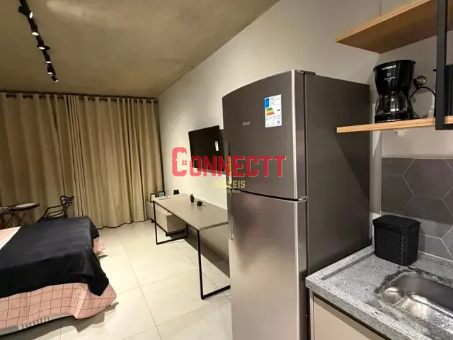 Apartamento com 38m² 1 quarto e 1 banheiro, para alugar, no bairro Vila Monte Alegre em Ribeirão Preto