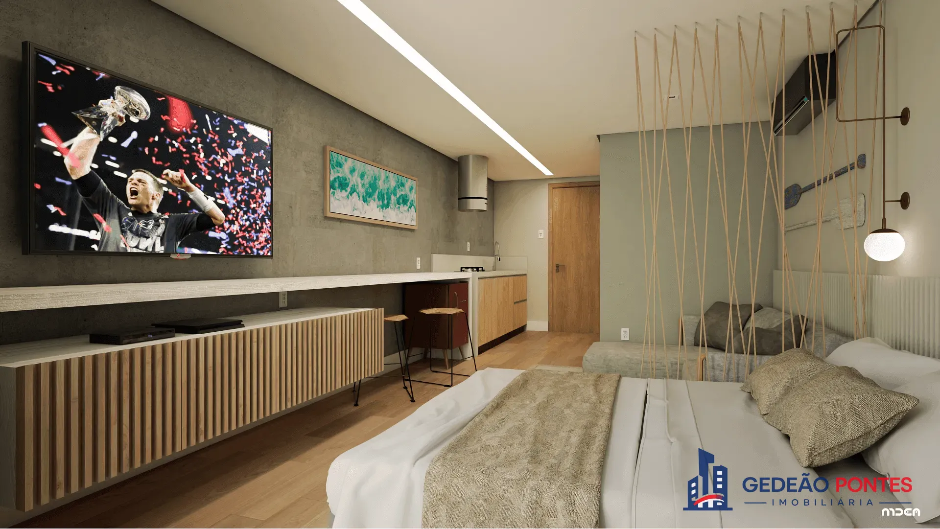 Apartamento, 1 quarto, 51 m² - Foto 3