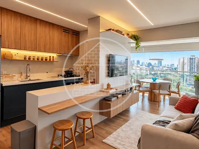Apartamento 2 quartos e 2 banheiros, à venda, no bairro Jardim Prudência em São Paulo
