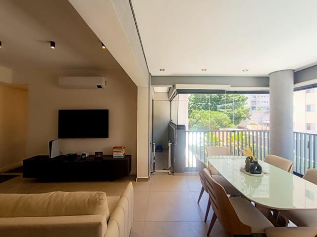 Apartamento com 135m² 3 quartos e 5 banheiros, à venda, no bairro Vila Mariana em São Paulo