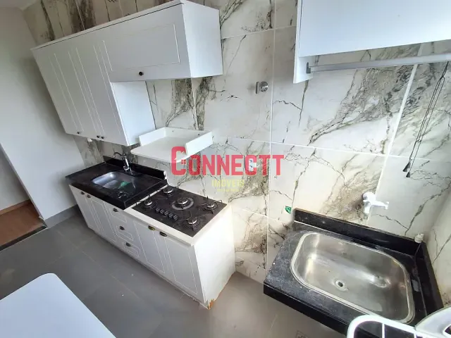 Apartamento 2 quartos e 1 banheiro, para alugar, no bairro City Ribeirão em Ribeirão Preto
