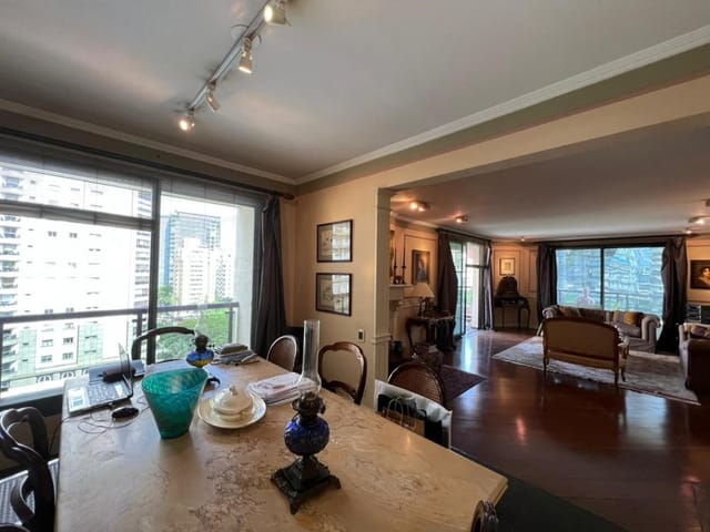 Apartamento com 220m² 4 quartos e 7 banheiros, à venda ou para alugar, no bairro Itaim Bibi em São Paulo