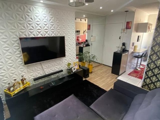 Apartamento com 49m² 2 quartos e 1 banheiro, à venda, no bairro São Pedro em Osasco