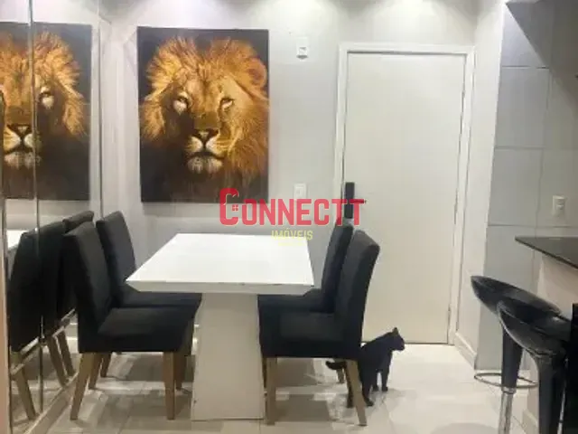 Apartamento com 56m² 2 quartos e 1 banheiro, à venda, no bairro Reserva Sul Condomínio Resort em Ribeirão Preto
