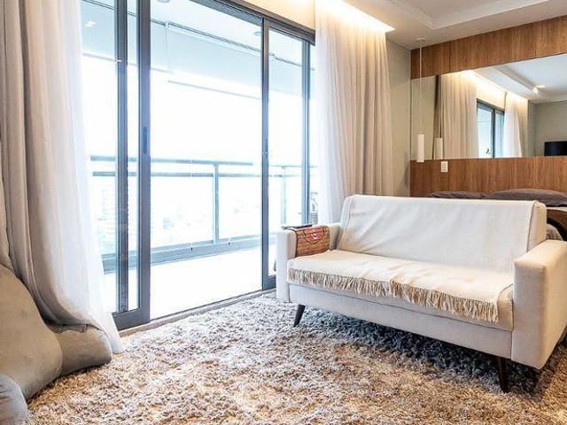 Foto do Apartamento - Apartamento porteira fechada ao lado do metrô Vila Madalena com 1 dormitório e 1 vaga. Agende sua visita. | Vista Livre