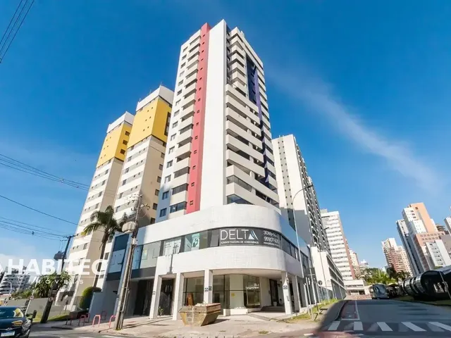 Apartamento 1 quarto e 1 banheiro, para alugar, no bairro Cabral em Curitiba