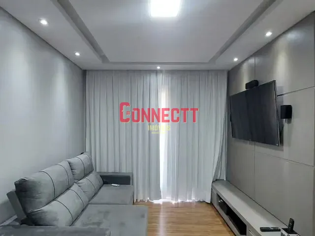 Apartamento 3 quartos e 2 banheiros, para alugar, no bairro Jardim Zara em Ribeirão Preto