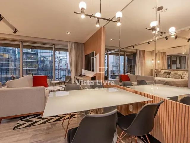 Apartamento com 63m² 1 quarto e 1 banheiro, à venda, no bairro Itaim Bibi em São Paulo