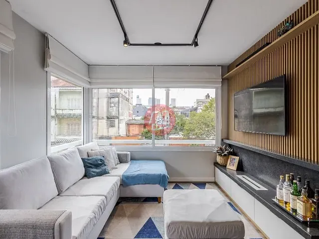 Apartamento com 117m² 2 quartos e 2 banheiros, à venda, no bairro Menino Deus em Porto Alegre