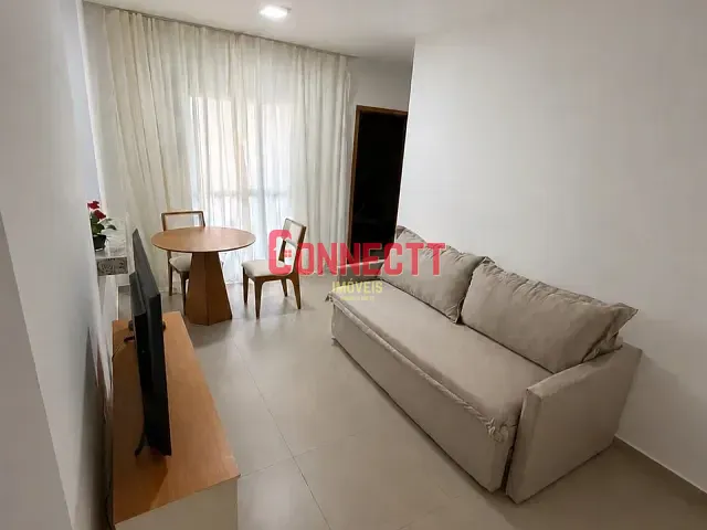 Apartamento com 58m² 2 quartos e 2 banheiros, à venda, no bairro Residencial Parque dos Servidores em Ribeirão Preto