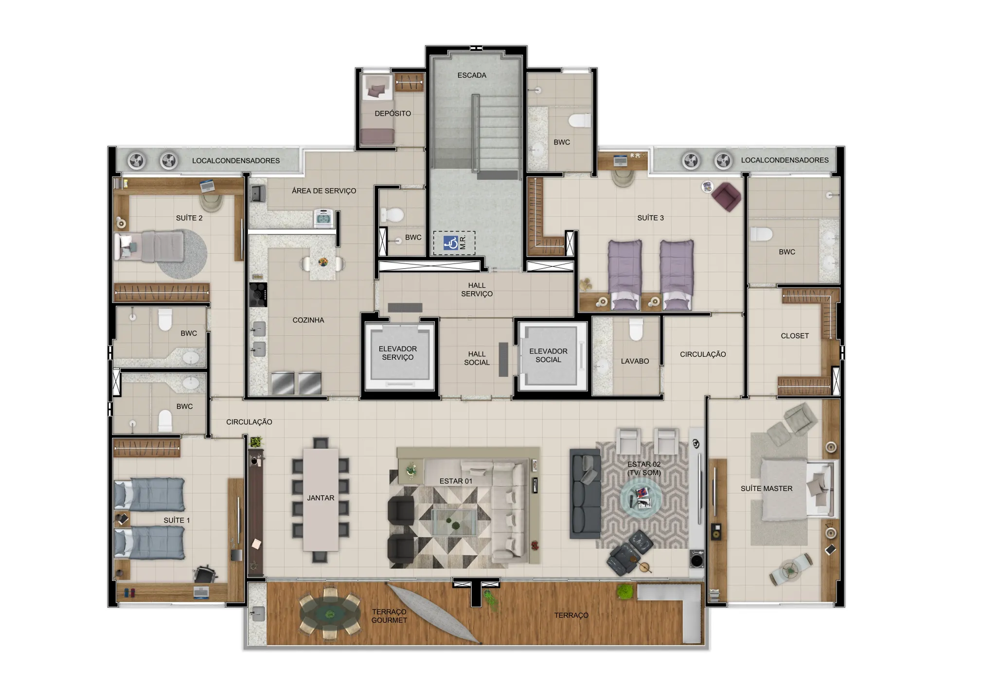 Apartamento, 3 quartos, 122 m² - Foto 18