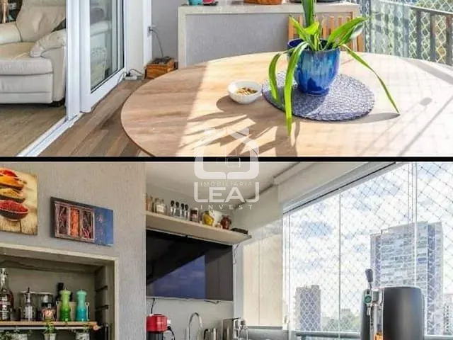 Apartamento com 140m² 2 quartos e 3 banheiros, à venda, no bairro Jardim Caboré em São Paulo
