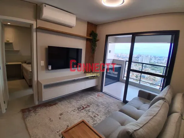 Apartamento 1 quarto e 1 banheiro, para alugar, no bairro Vila Monte Alegre em Ribeirão Preto