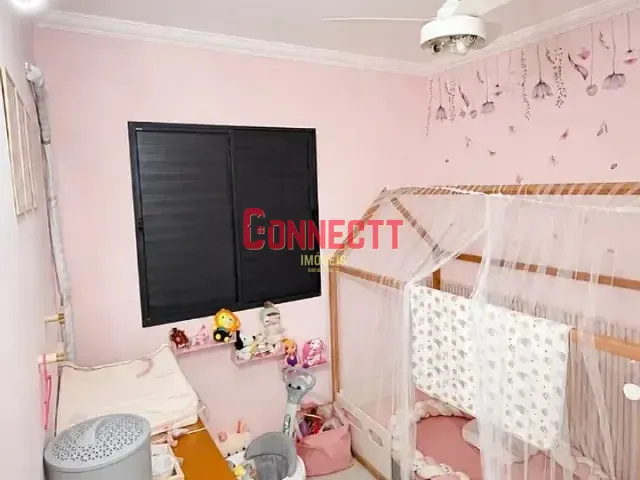 Apartamento com 53m² 2 quartos e 1 banheiro, à venda, no bairro Parque Residencial Lagoinha em Ribeirão Preto