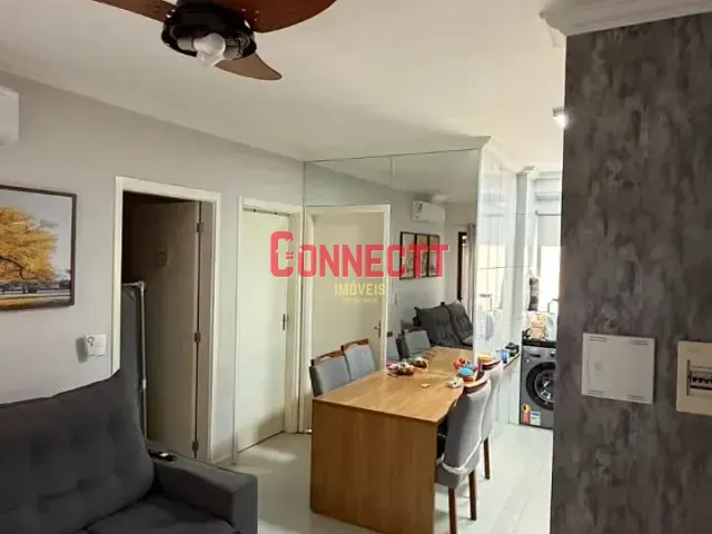 Apartamento com 53m² 2 quartos e 1 banheiro, à venda, no bairro Parque Residencial Lagoinha em Ribeirão Preto