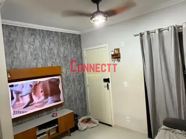 Apartamento com 53m² 2 quartos e 1 banheiro, à venda, no bairro Parque Residencial Lagoinha em Ribeirão Preto