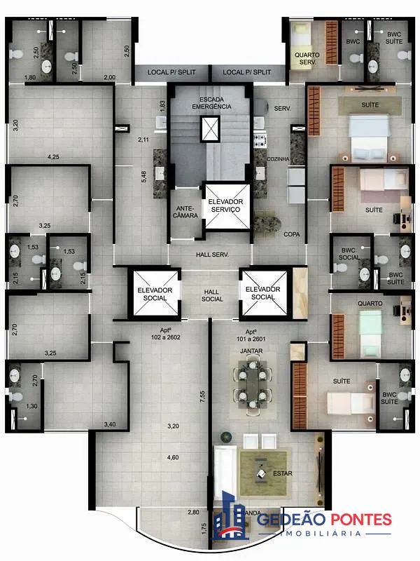 Apartamento, 4 quartos, 135 m² - Foto 25