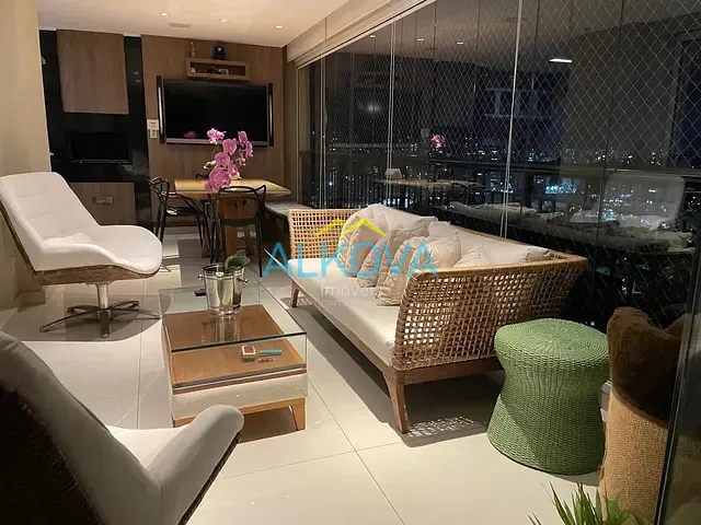 Apartamento com 194m² 3 quartos e 4 banheiros, à venda, no bairro Jardim Aquarius em São José dos Campos