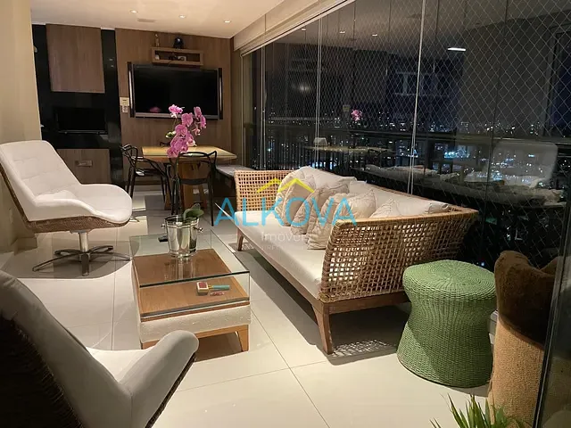 Apartamento com 194m² 3 quartos e 4 banheiros, à venda, no bairro Jardim Aquarius em São José dos Campos