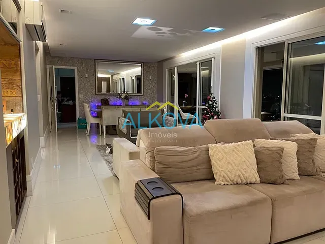 Apartamento com 194m² 3 quartos e 4 banheiros, à venda, no bairro Jardim Aquarius em São José dos Campos