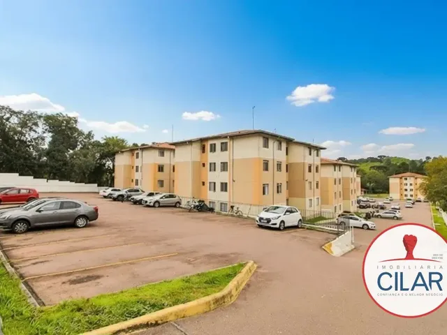 Apartamento 2 quartos e 1 banheiro, à venda, no bairro Cidade Industrial em Curitiba