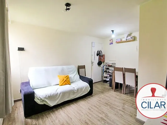 Apartamento 2 quartos e 1 banheiro, à venda, no bairro Cidade Industrial em Curitiba