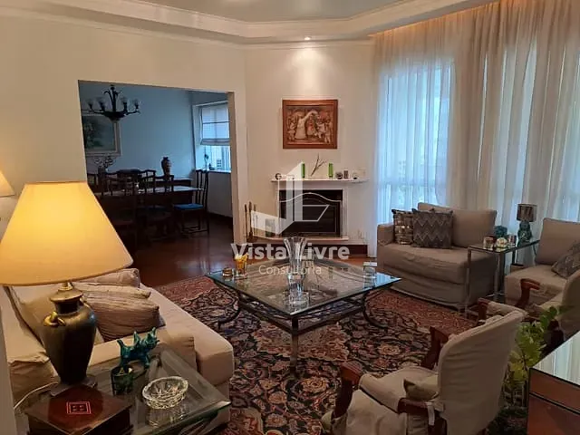 Apartamento com 186m² 5 quartos e 5 banheiros, à venda, no bairro Vila Mariana em São Paulo