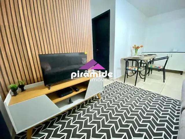 Apartamento com 45m² 2 quartos e 1 banheiro, à venda, no bairro Parque Residencial Flamboyant em São José dos Campos