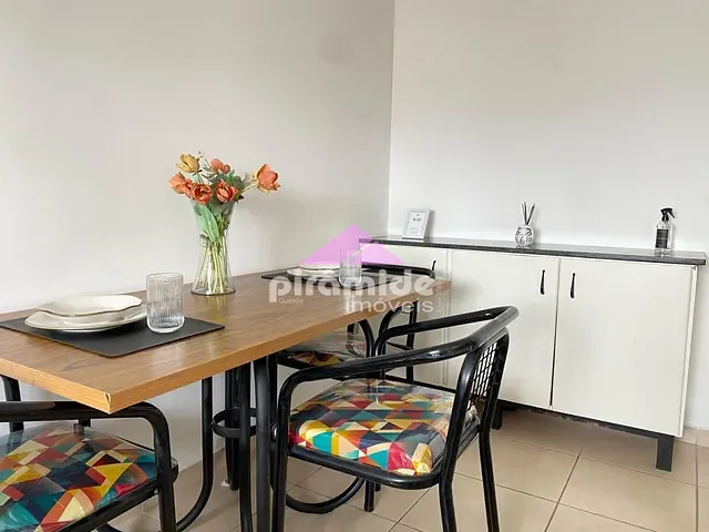 Apartamento com 45m² 2 quartos e 1 banheiro, à venda, no bairro Parque Residencial Flamboyant em São José dos Campos