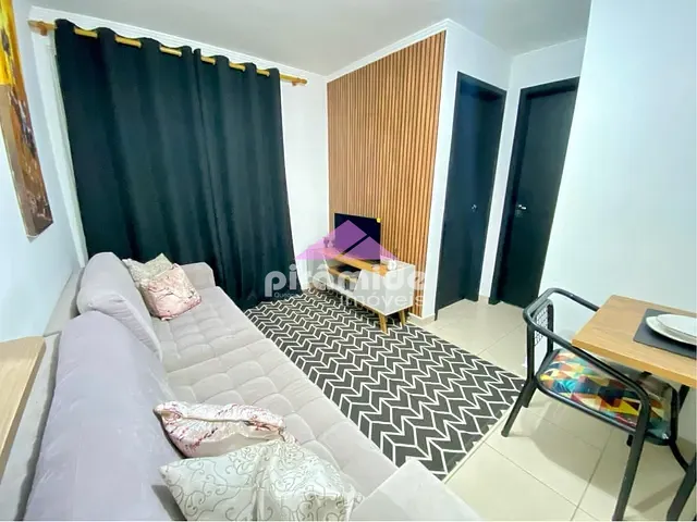 Apartamento com 45m² 2 quartos e 1 banheiro, à venda, no bairro Parque Residencial Flamboyant em São José dos Campos