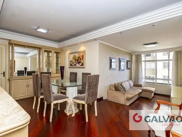 Apartamento 3 quartos e 2 banheiros, para alugar, no bairro Água Verde em Curitiba